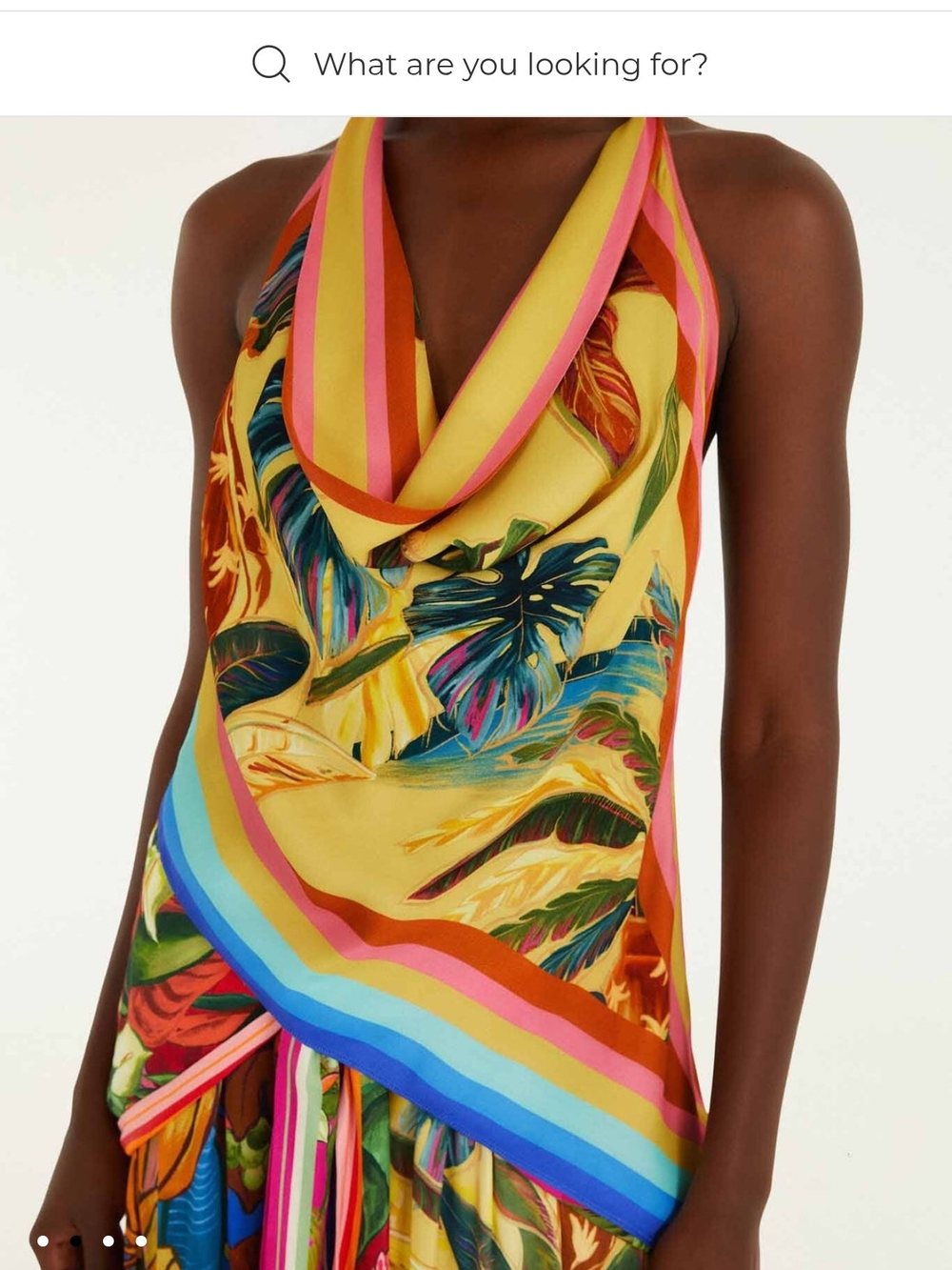 Farm Rio's Summer Scarf Blouse